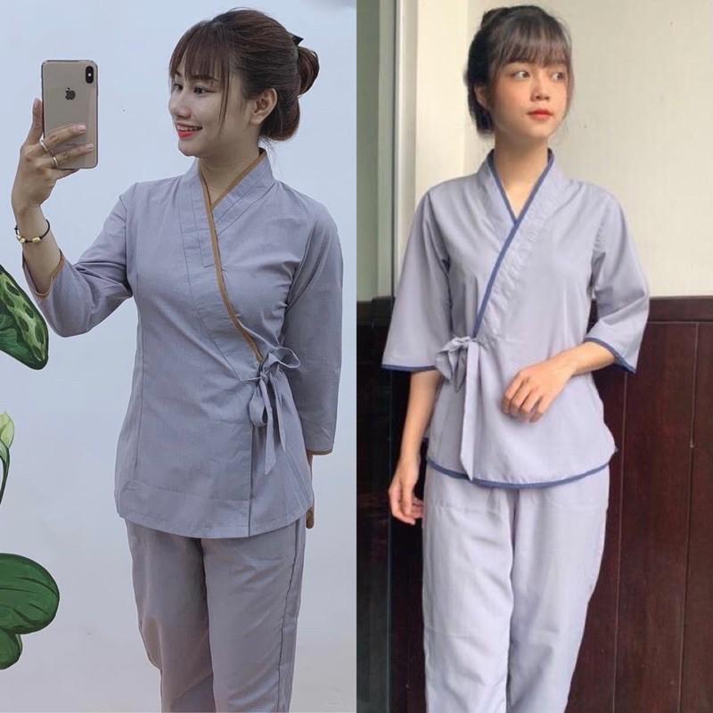 Đồ Lam Đi Chùa# Nhật Nơ # Đồ Bộ Nữ # Quần Áo Nữ