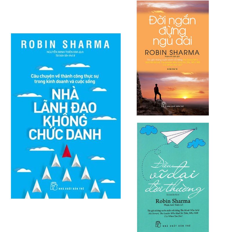 Combo 3 Cuốn Nhà Lãnh Đạo Không Chức Danh - Đời Ngắn Lắm Đừng Ngủ Dài - Điều Vĩ Đại Đời Thường (Tái Bản)