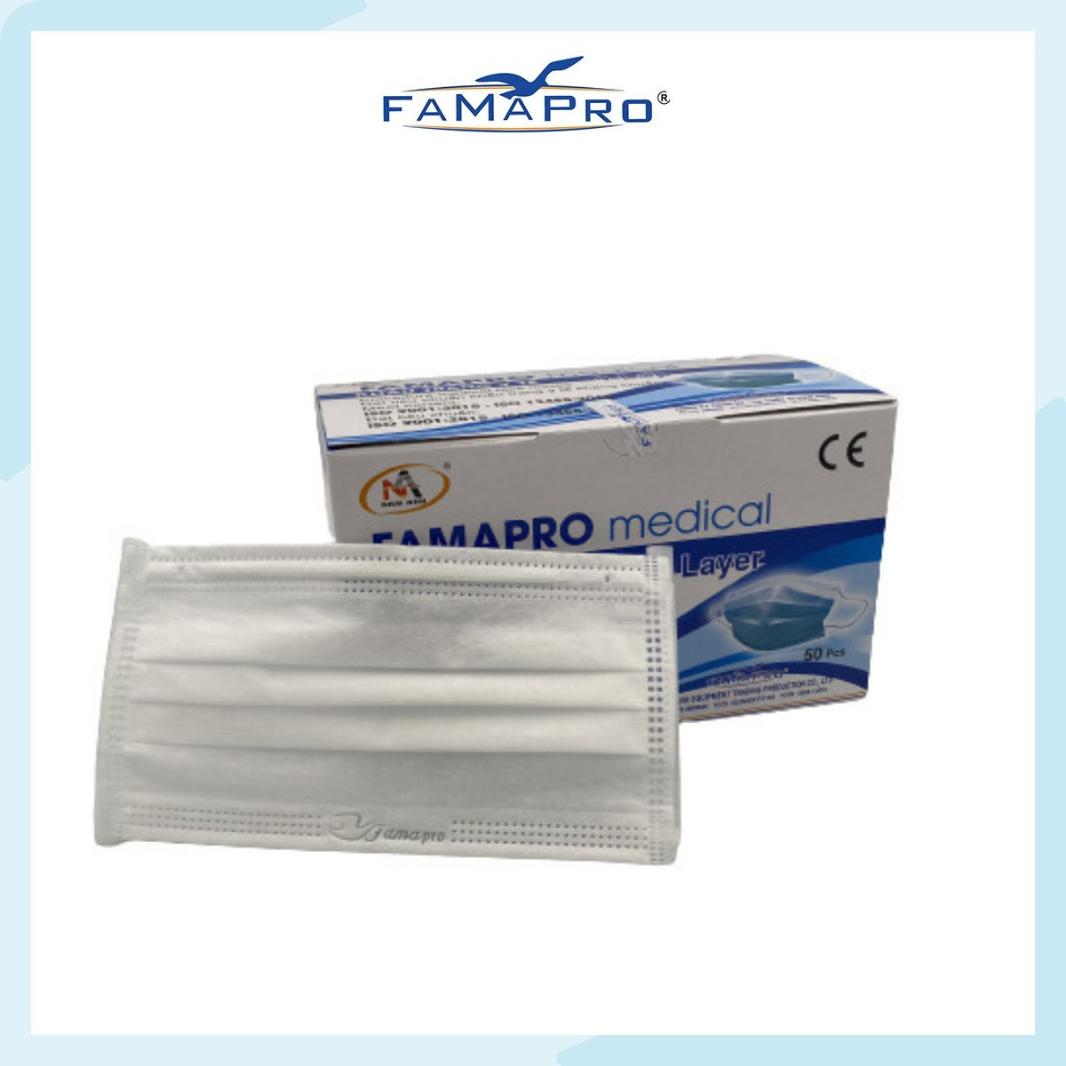 - Khẩu trang y tế kháng khuẩn 4 lớp Famapro - COMBO 5 HỘP