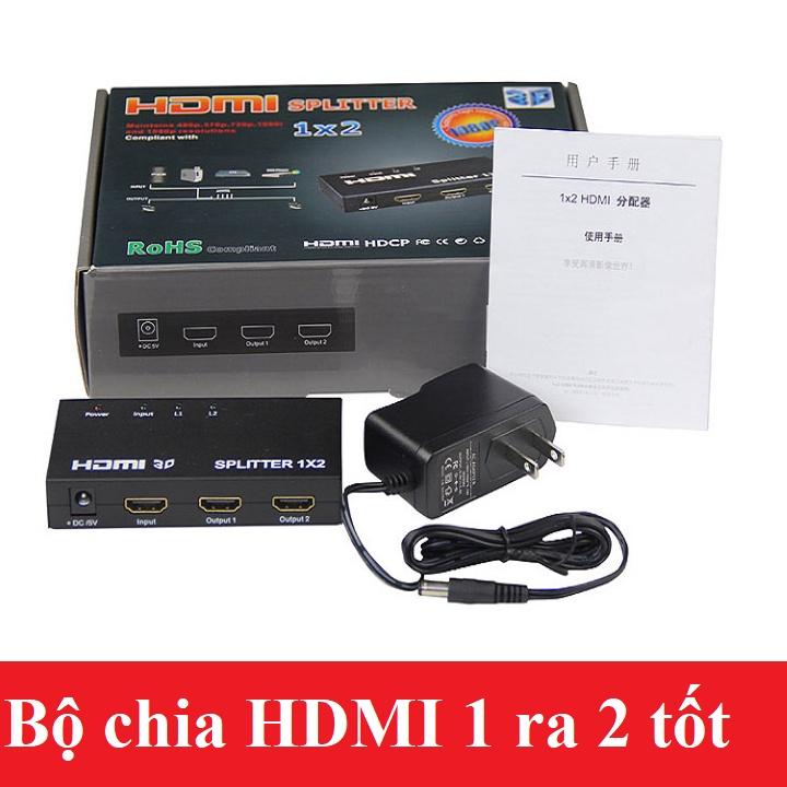 Bộ chia HDMI 1 ra 2 FULL HD 1080 HỖ TRỢ 3D