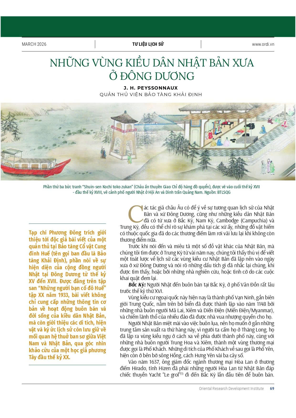(Số 87) TẠP CHÍ PHƯƠNG ĐÔNG 03/2026 – Nhiều tác giả – Viện Nghiên cứu Phát triển Phương Đông