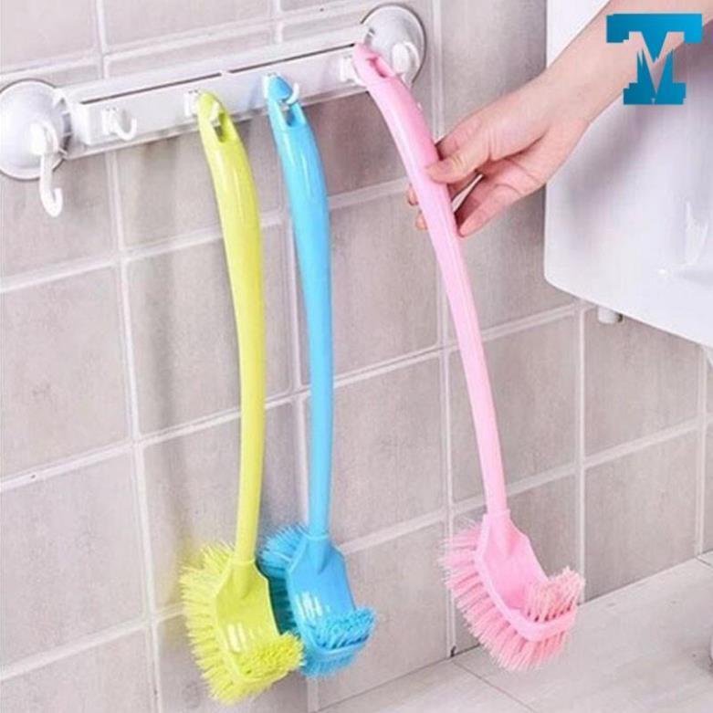 Chổi Cọ Toilet 2 Đầu Thông Minh Tiện Dụng