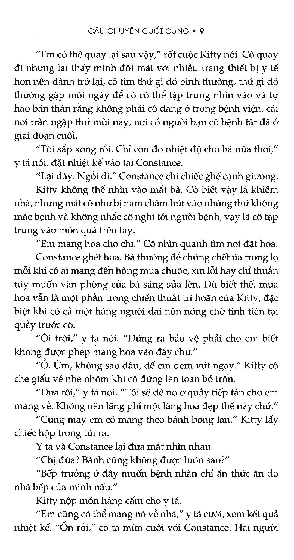 Sách Câu Chuyện Cuối Cùng