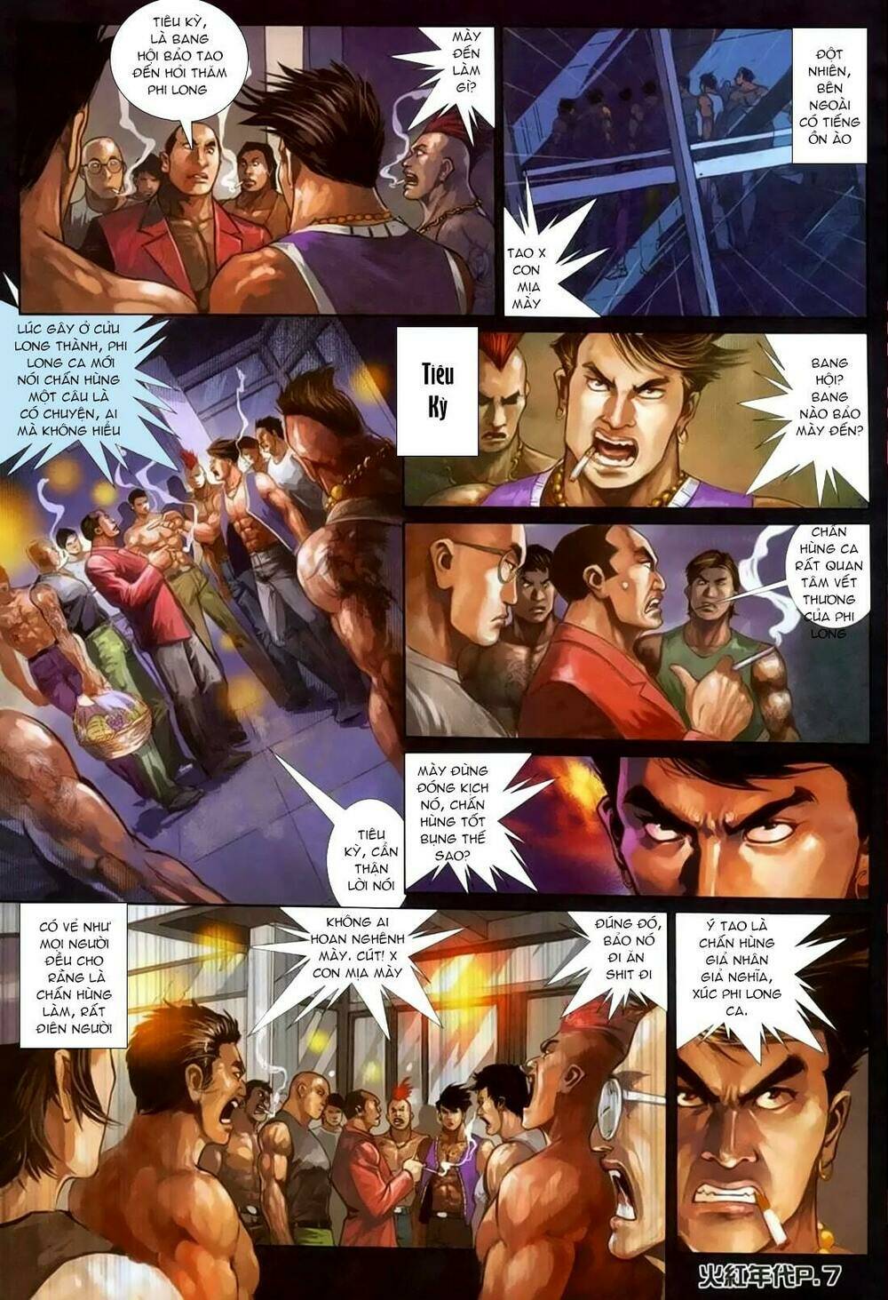 hỏa hồng niên đại hắc cốt đường chapter 131 3