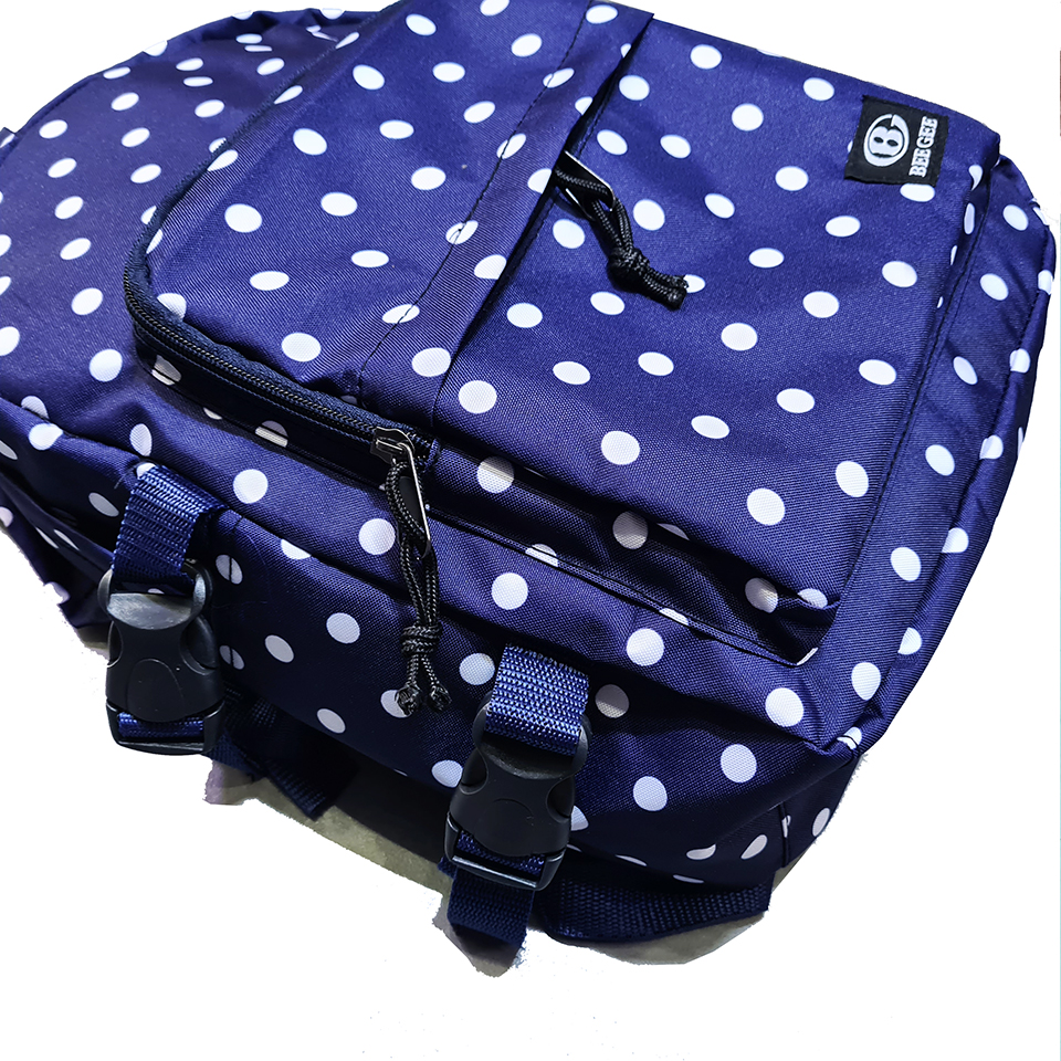 Balo nam nữ thời trang Hàn quốc BEE GEE 095 dày và đẹp đi học đi làm để được laptop nhỏ