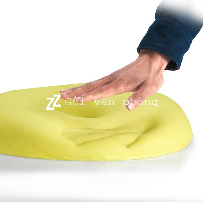 Gối lót ghế cho người bệnh trĩ, đau xương cụt cao su non khoét lỗ ZURI PILLOW GLM-06