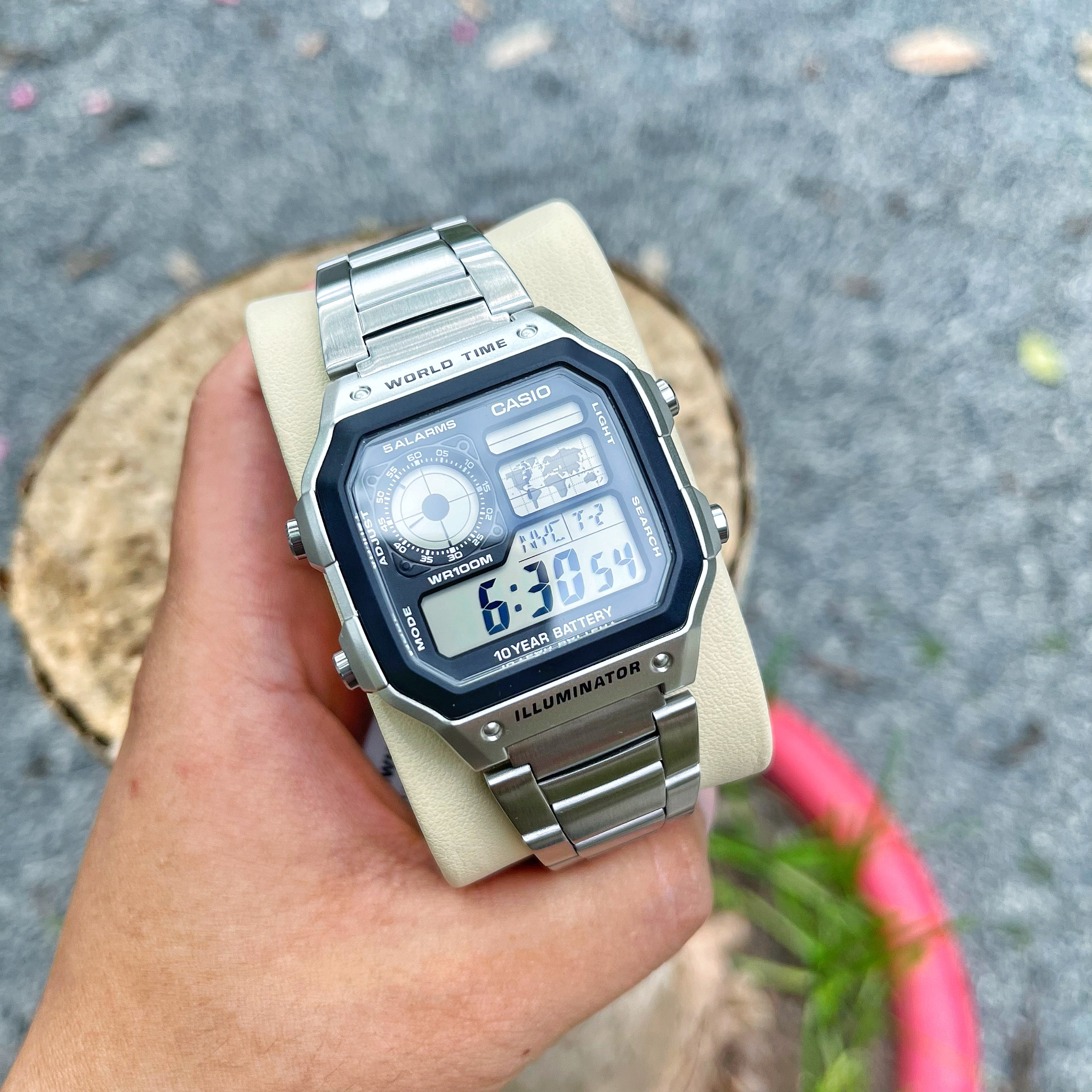 Đồng hồ Casio Nam AE-1200WHD-1AVDF – Kudomaxstore