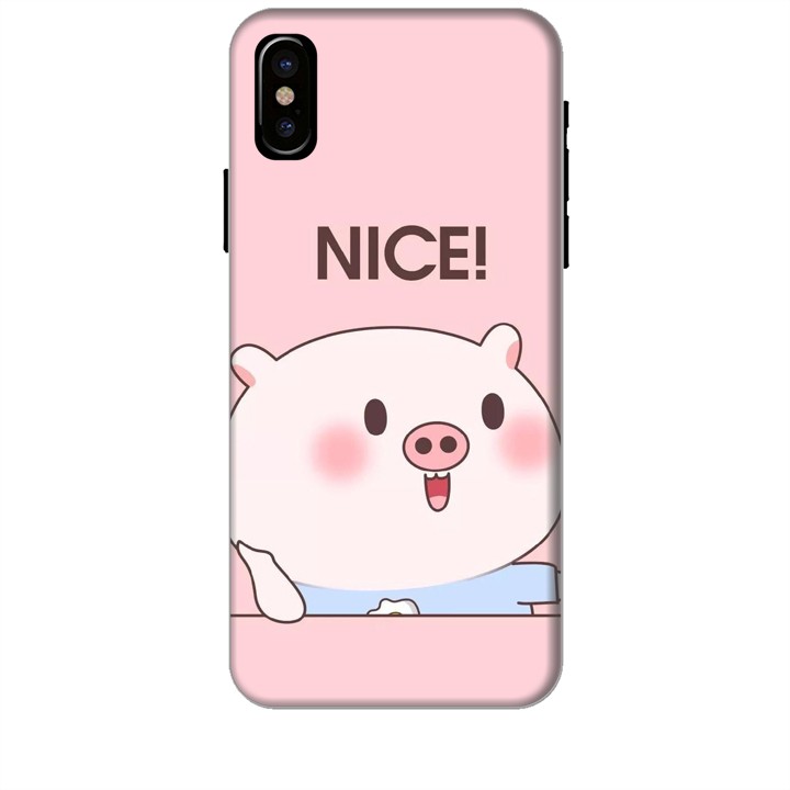 Ốp lưng dành cho điện thoại IPHONE X Heo Con Xinh xắn