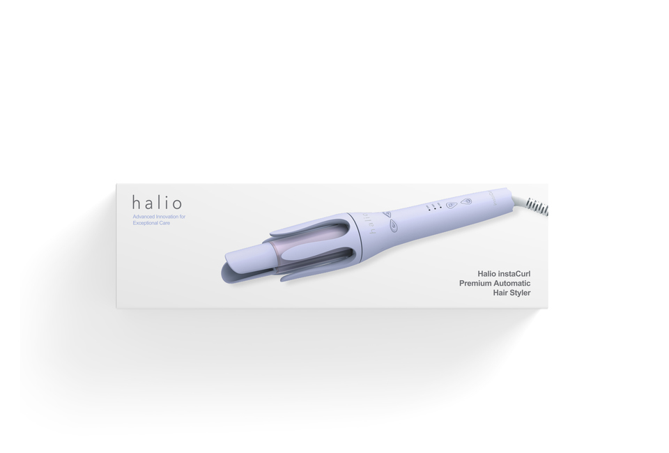 Máy Uốn Tóc Tự Xoay Ion Âm Halio InstaCurl Premium Automatic Hair Styler