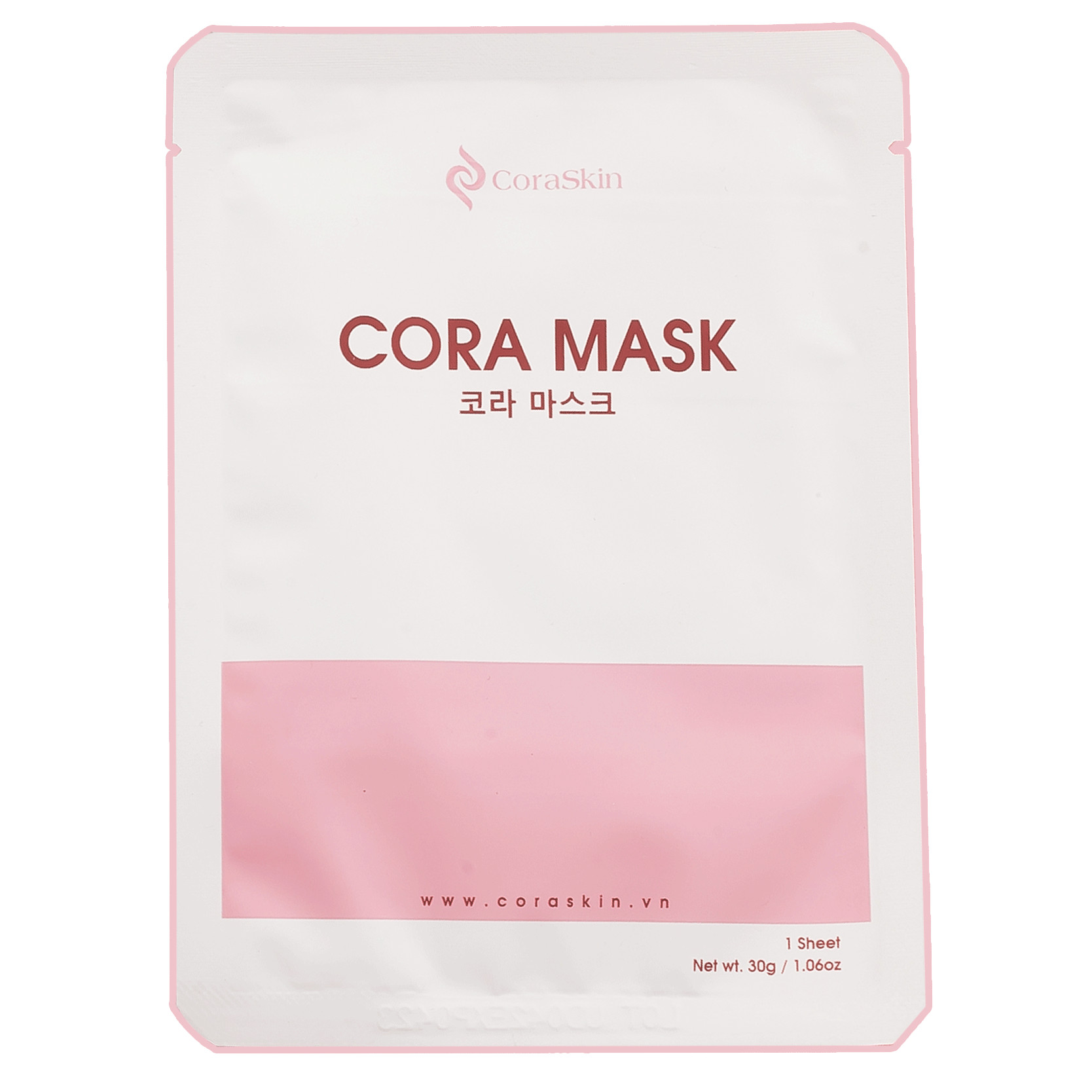 MẶT NẠ MÀNG KHÓA TRẮNG CORA MASK ( hộp 10 miếng ) (Mặt nạ giấy)