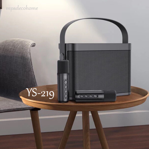 Loa karaoke YS-219 có 2 micro không dây kiêm Bluetooth ( Hàng Chính Hãng )