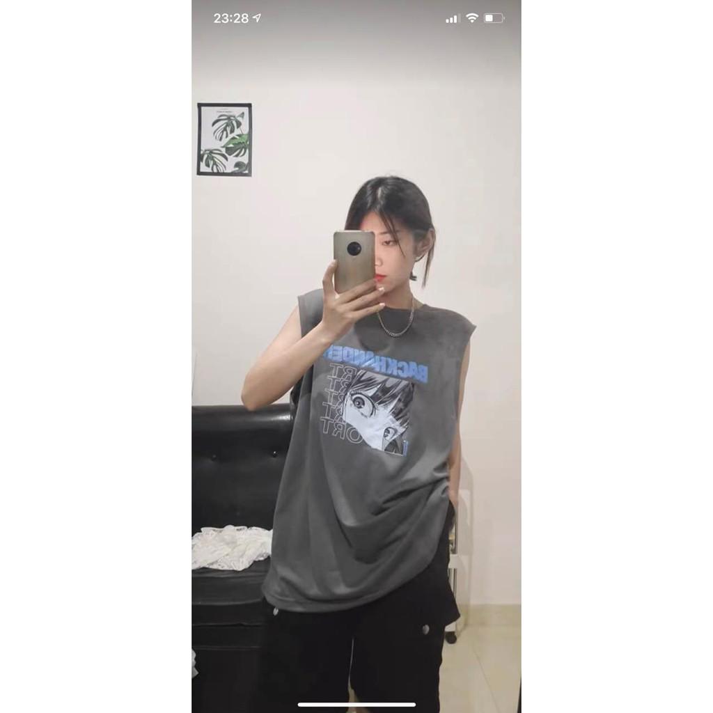 Áo tank top cô gái