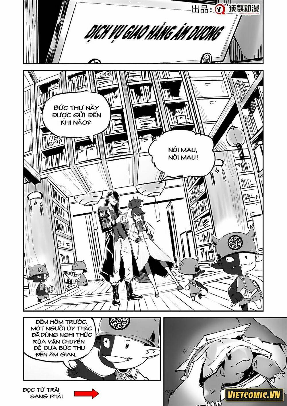 dịch vụ giao hàng âm dương chapter 9 2