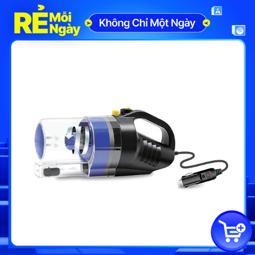 Máy hút bụi cao cấp cho ô tô nguồn 12v Michelin ML204 - độ ồn thấp, máy gọn nhẹ, nhiều đầu hút, công xuất cao