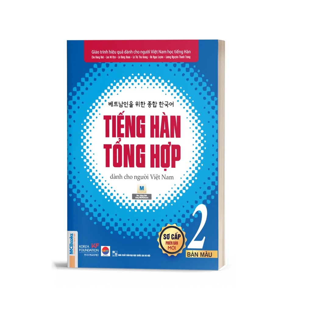 Tiếng Hàn Tổng Hợp Dành Cho Người Việt Nam - Sơ Cấp 2 Bản Màu