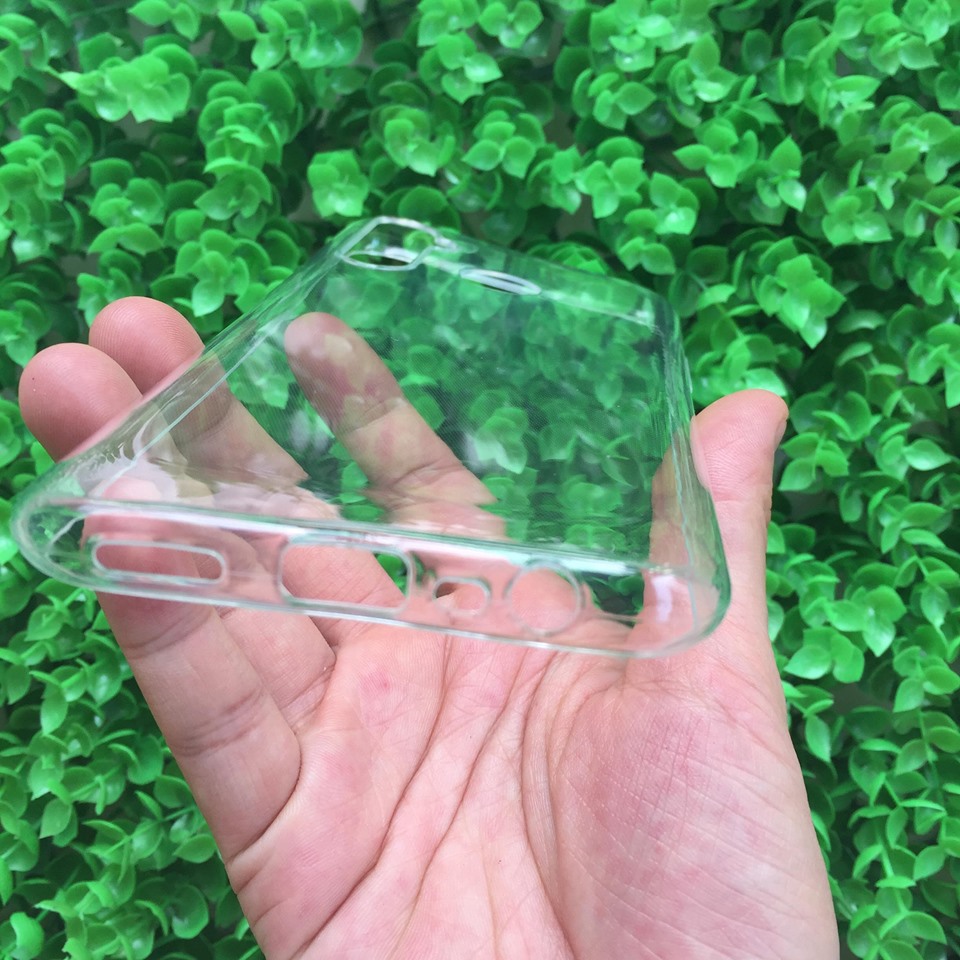 Ốp lưng silicon dẻo cho Oppo Realme 5 Pro siêu mỏng 0.6mm trong suốt - Hàng nhập khẩu