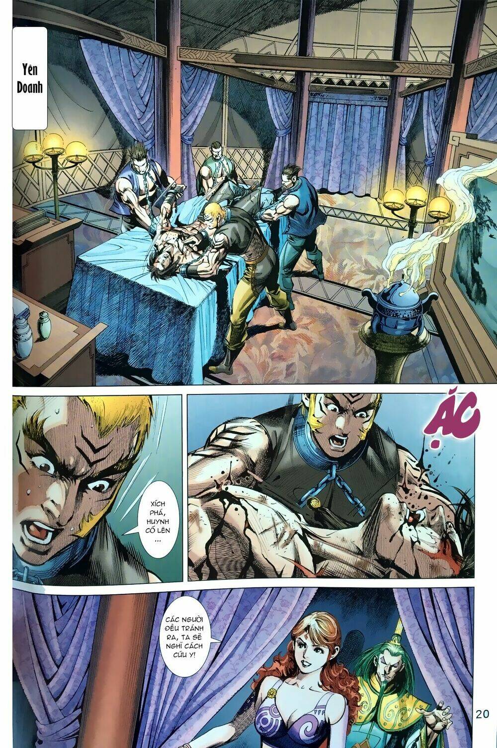 xuân thu mãnh sĩ chapter 9 18