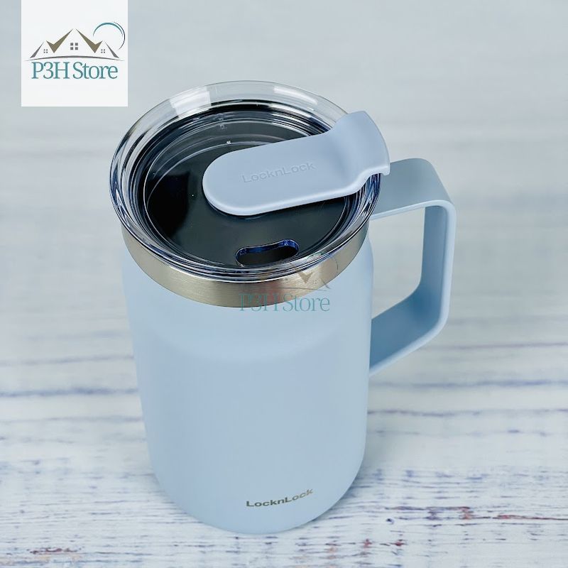 Ly giữ nhiệt Lock&amp;Lock Metro Mug 600ml bằng thép không gỉ ca , cốc LHC4282