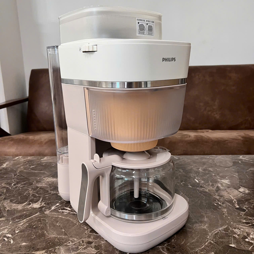 Máy pha cà phê nóng và lạnh Drip nhỏ giọt thương hiệu Hà Lan cao cấp Philips Morgen HD7997 920W - Hàng chính hãng