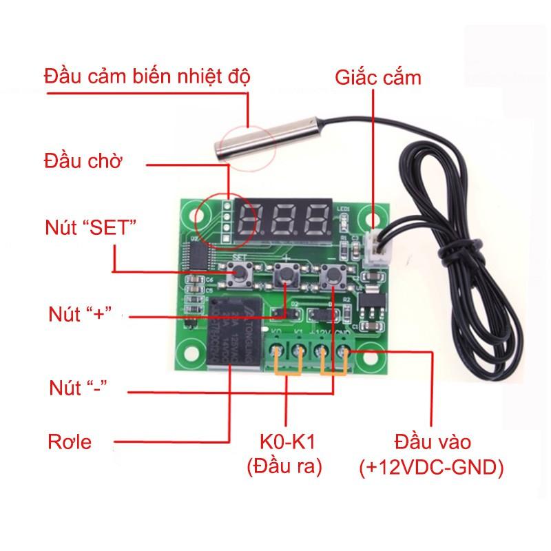 Module mạch công tắc nhiệt độ nước (loại cảm biến rời)