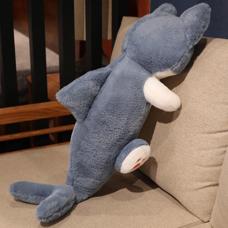Gấu ôm cá mập mặt mèo cute / Mèo cá mập đủ size, siêu mềm mịn