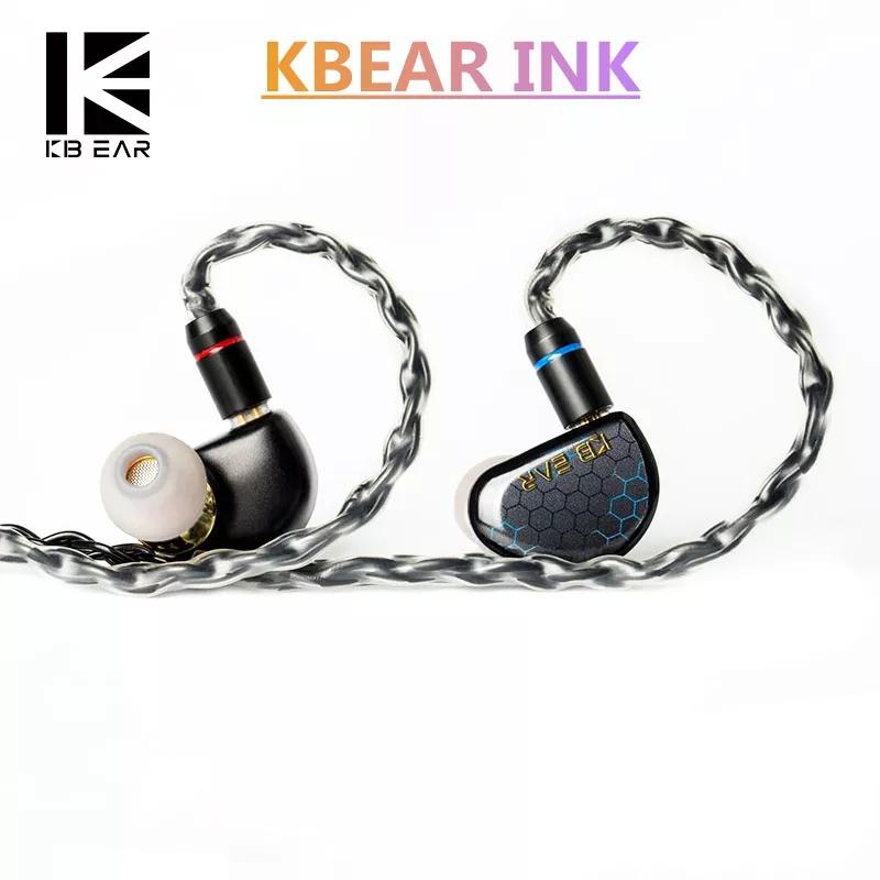 Tai nghe KBEAR INK, Driver DLC 8.8mm cao cấp, độ chi tiết cao, âm thanh mượt mà - Hàng chính hãng