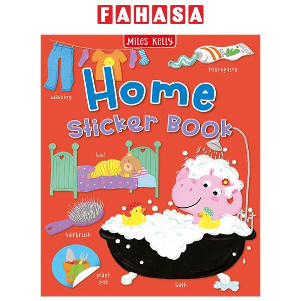 Sách ngoại văn: Sticker Book - Home