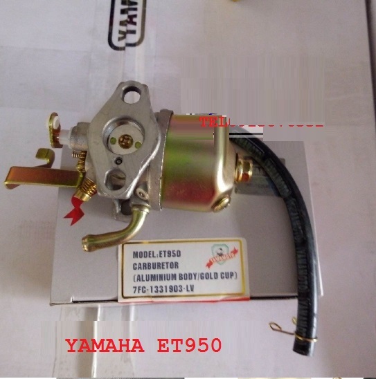 ET950 Bình xăng con, Cuộn dây Mobin IC, Khóa xăng, Dây thiều mâm giựt, séc măng Yamaha ET950