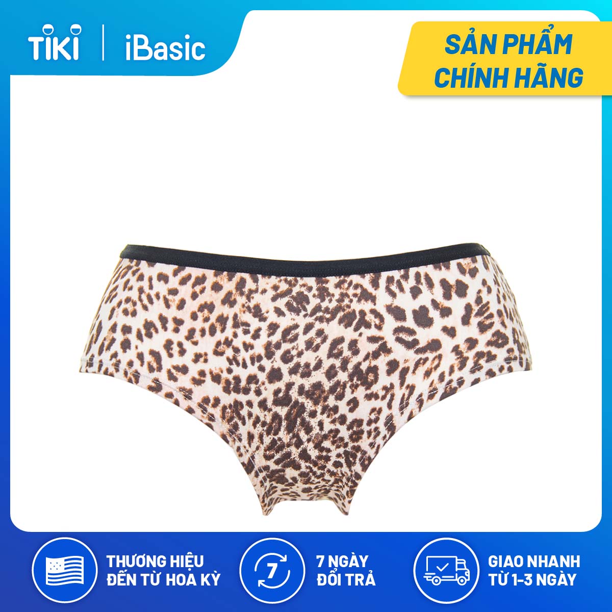 Combo 3 quần lót nữ hipster họa tiết iBasic PANW150