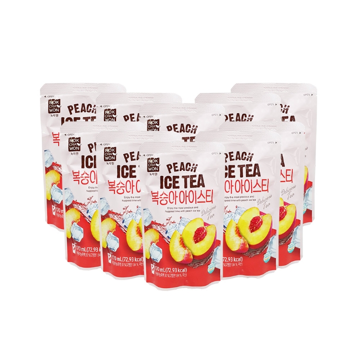 Combo 05 túi ICE TEA Trà đào - Ice Tea Peach Nokchawon