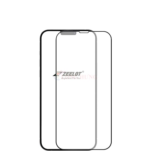 Dán màn hình cường lực Full viền chống vân tay Zeelot dành cho iPhone 15 Pro Max/15 Pro/15 Plus/15/14/13/12/11 - Hàng chính hãng