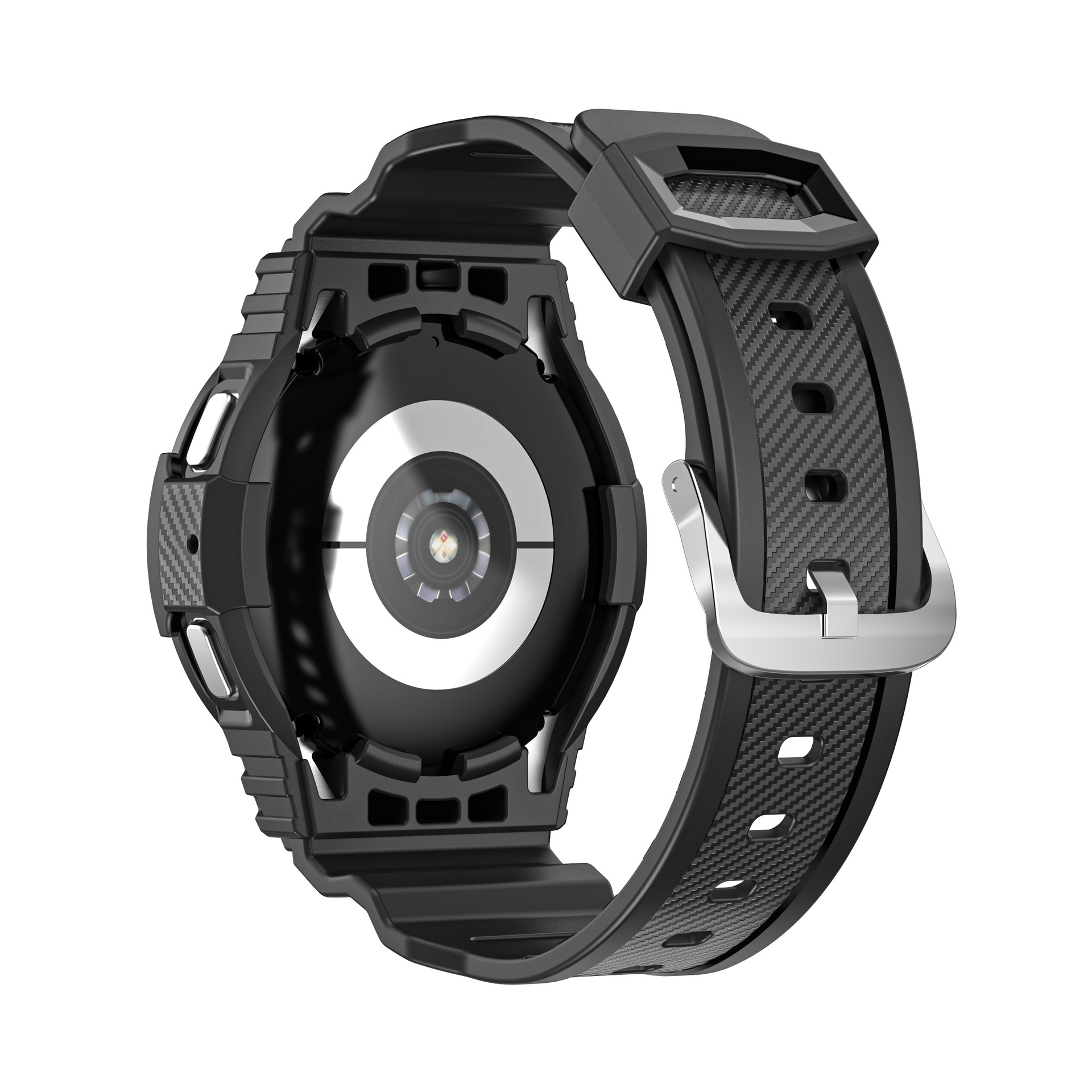 Ốp Case bảo vệ tích hợp dây đeo cho Samsung Galaxy Watch 4/5 40mm / 44mm &amp; Galaxy Watch 4 Classic 42mm / 46mm
