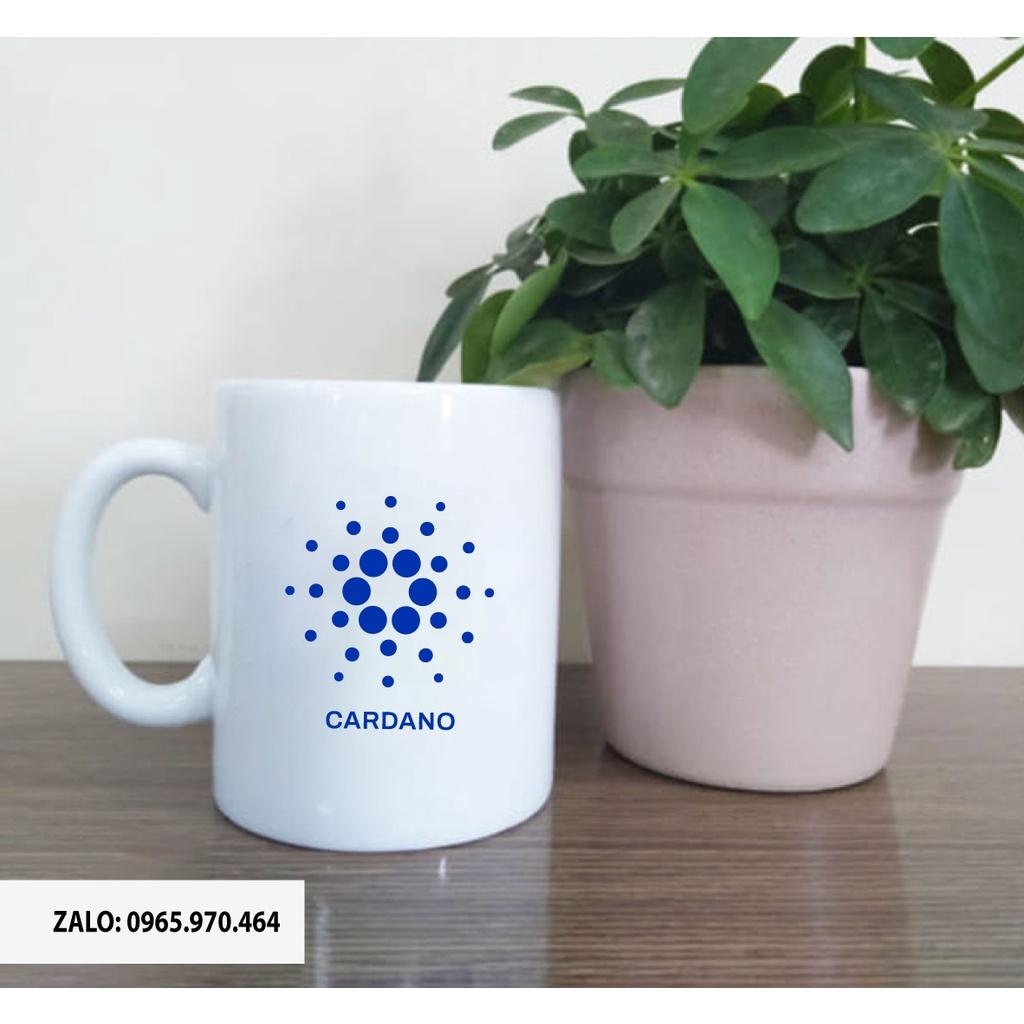 Ly Sứ Có Quai Họa Tiết Đồng Coin CARDANO - In hình lên ly sứ, cốc theo yêu cầu của bạn - IN HÌNH LÊN LY LỚP, CÔNG TY