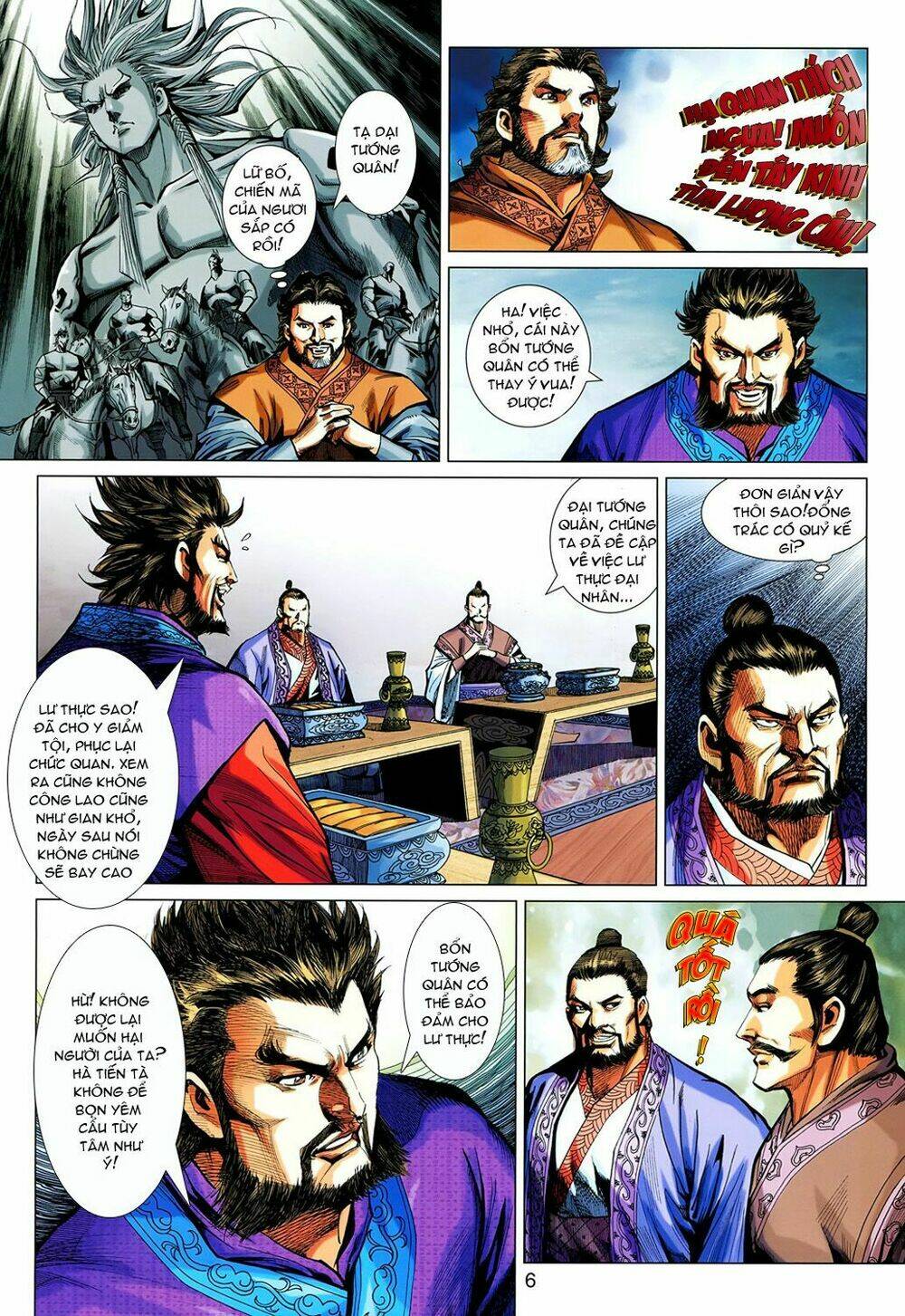 thiên tử truyền kỳ 7 - tam quốc kiêu hoàng chapter 13 5