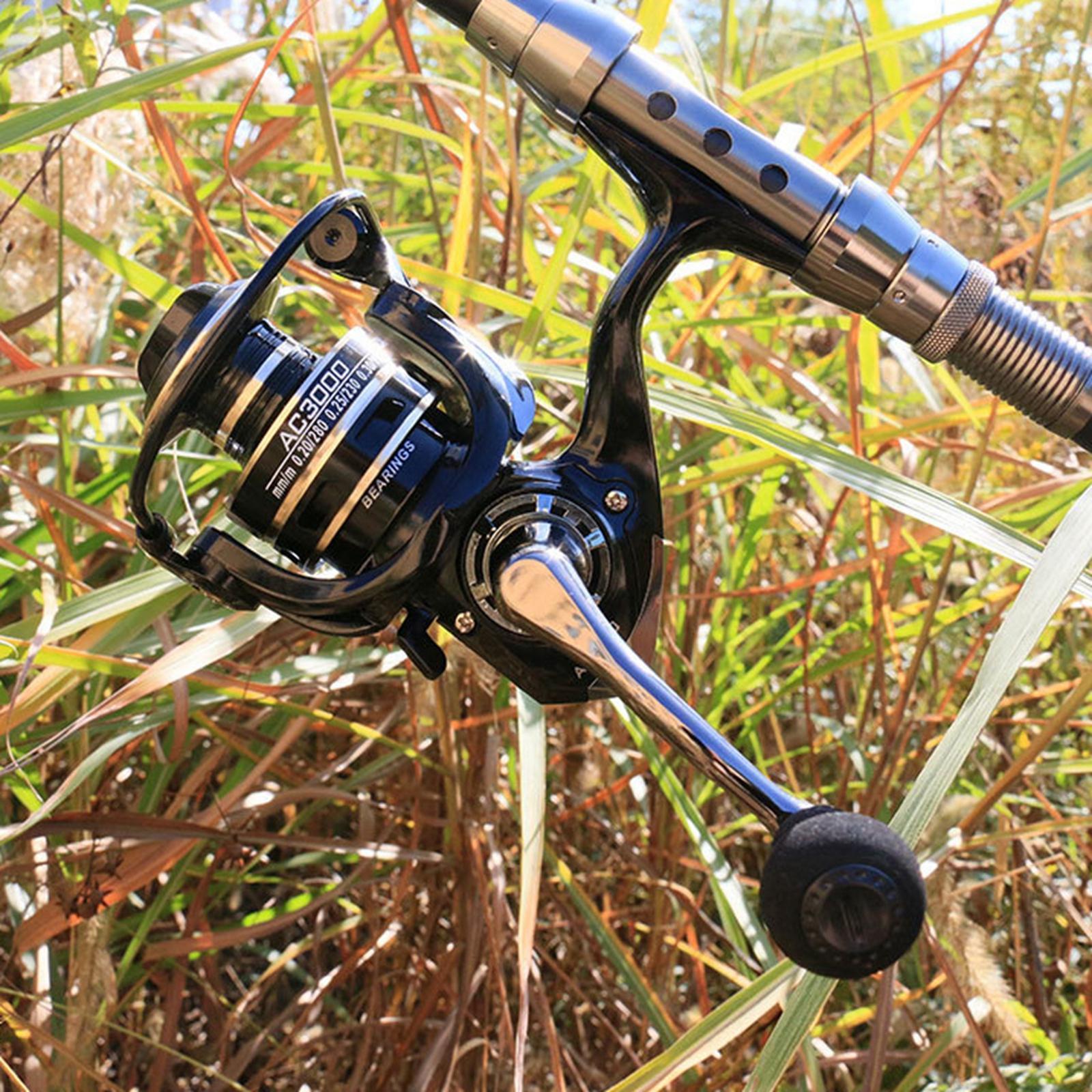 Fishing Reel, 5.2:1 Gear Ratio Saltwater High Freshwater Fishing Wheel , ,