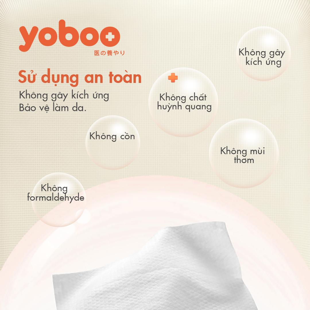 Khăn Giấy Ướt yoboo (30 Tờ)