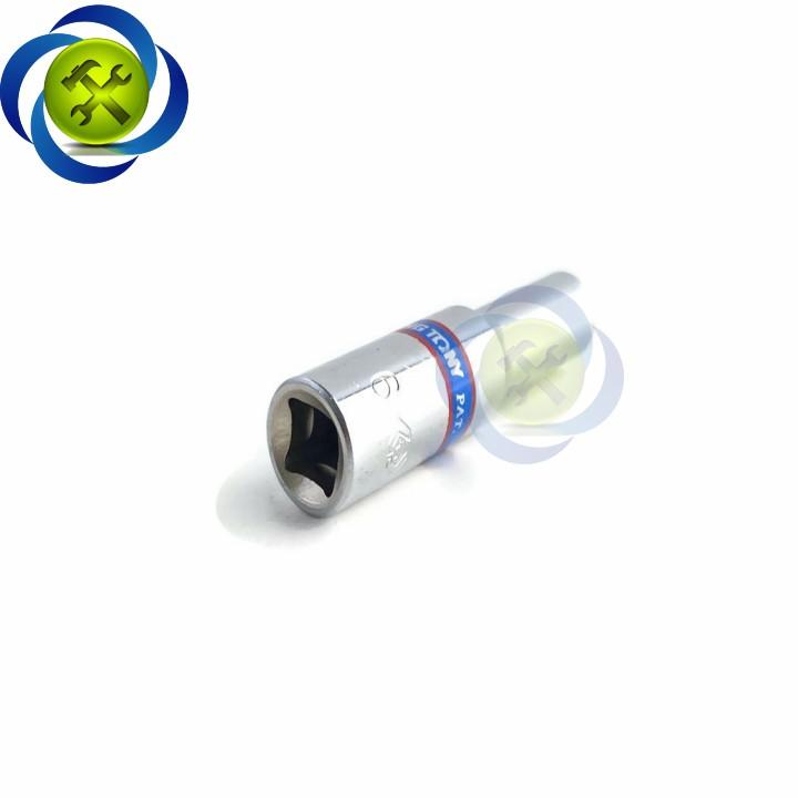 Tuýp 6mm 1/4 có 6 cạnh Kingtony 223506M dài 50mm