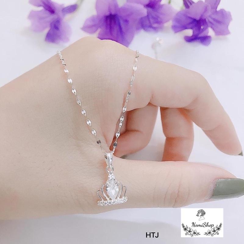 Dây chuyền nữ Bạc ta, mẫu xinh xắn Hot Hit. Đa dạng Phong cách - Bạc Nomi