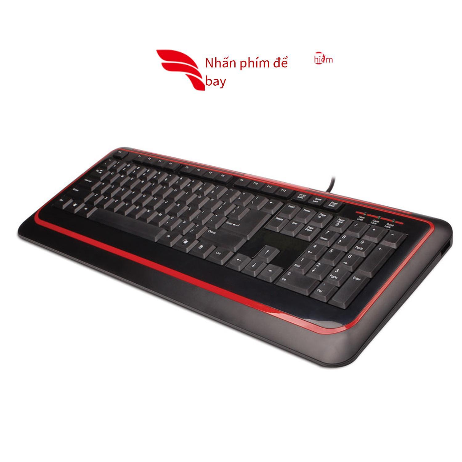Phong cách mới nhất Bàn phím văn phòng kinh doanh siêu mỏng có dây USB mỏng trò chơi siêu mỏng văn phòng kinh doanh sản phẩm ngoại vi máy tính gia đình