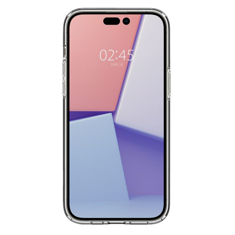 Ốp lưng SPIGEN dành cho iPhone 14 Pro Ultra Hybrid S Crystal Clear - Hàng chính hãng
