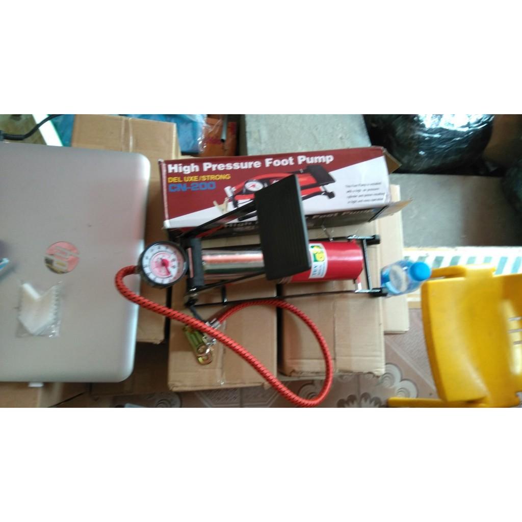 Bơm hơi đạp chân tiện dụng