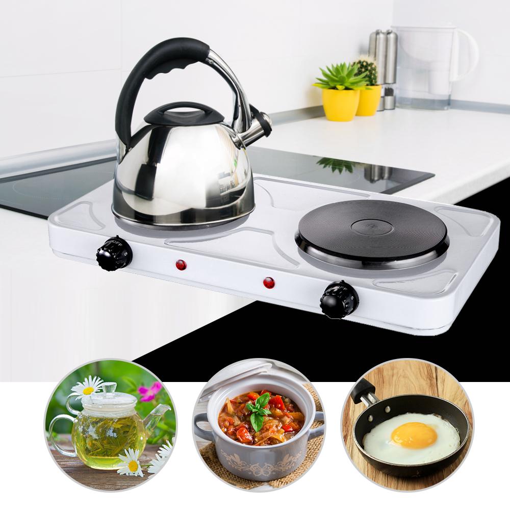 Bếp Điện Gia Đình Đa Chức Năng 2000W Lò Đôi Công Suất Cao