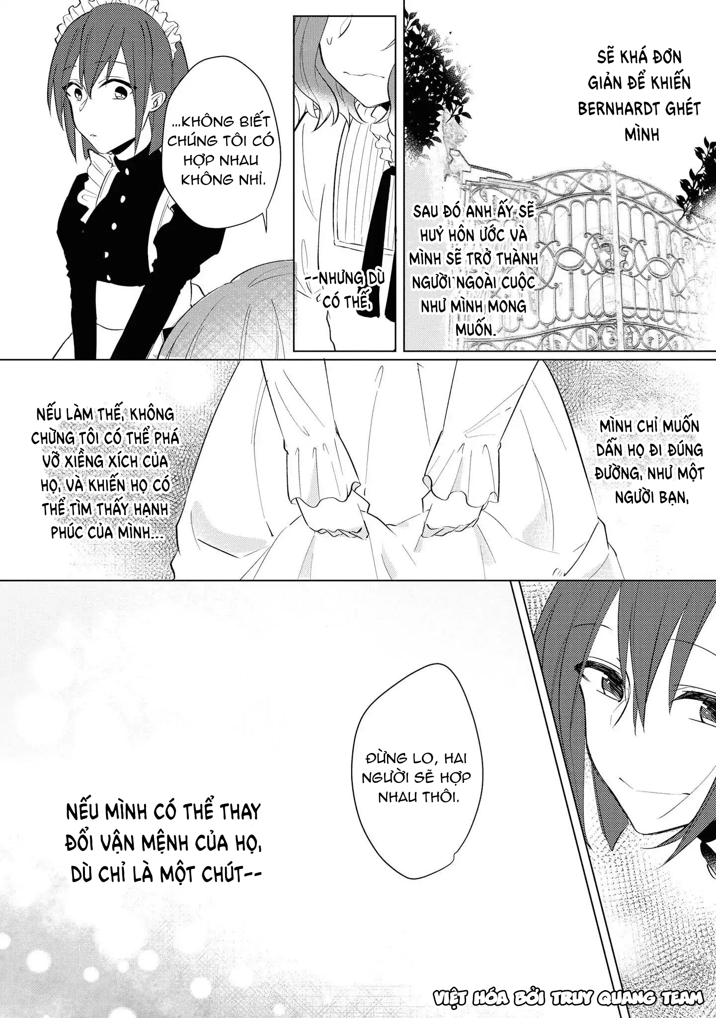 vị hôn phu là kẻ phản diện nên tôi hơi rén chapter 2 8