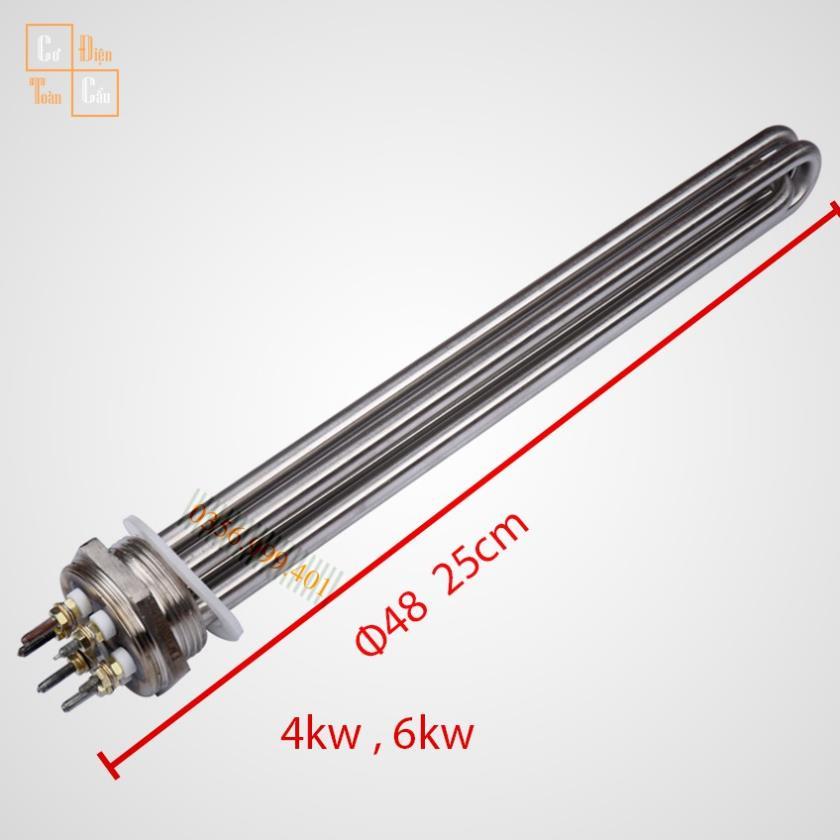 Điện trở nhiệt nồi phở,Điện trở đun dầu , điện trở nấu rượu phi 48 25cm