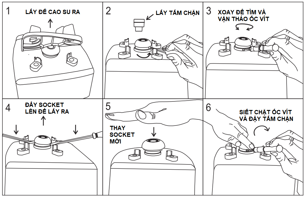 Socket Máy Xay Sinh Tố Jtc Omniblend - Nhập Khẩu Chính Hãng