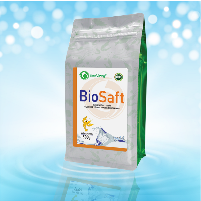 Làm tốt sức khỏe đường ruột tôm BIOSAFT