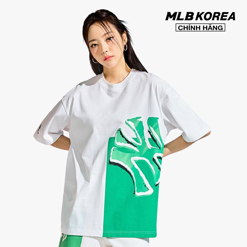 MLB - Áo thun unisex cổ tròn tay ngắn Pop Art Graphic Overfit 3ATSL0433-50WHS