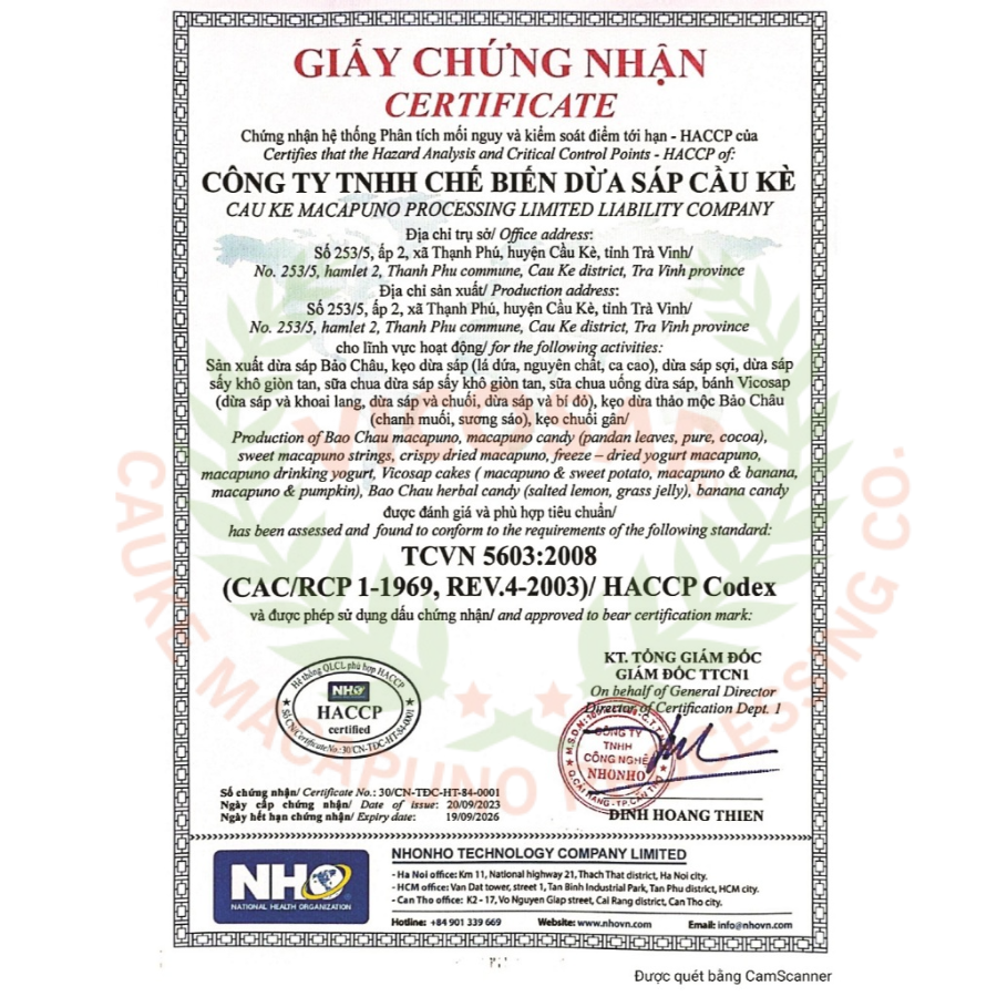 Sữa chua sấy thăng hoa VICOSAP làm từ dừa sáp it đường đồ ăn vặt healthy đặc sản Trà Vinh