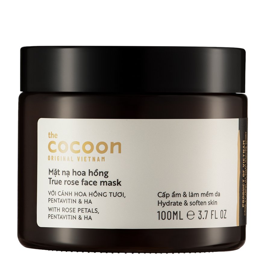 Combo Mặt nạ hoa hồng Cocoon 100ml + Thạch hoa hồng dưỡng ẩm Cocoon 100ml