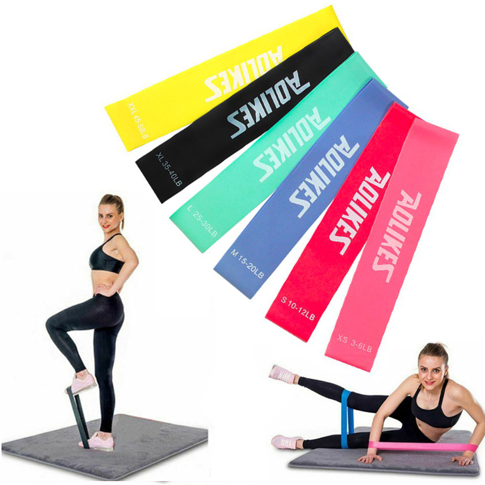 Dây đàn hồi kháng lực tập mông - Dây miniband chuyên tập mông - Độ mông trái đào